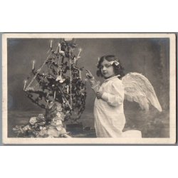 Julem�rke 1906 p� Postkort - Stemplet 23 - 12 - 1906