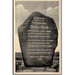 R�dby - Mindestenen i Fjorden - Postkort - Ubrugt