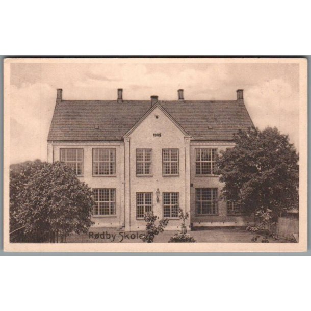 R�dby Skole - Postkort - Ubrugt