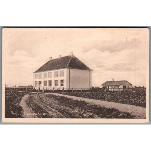  R�dby - Havneskole - Postkort - Ubrugt