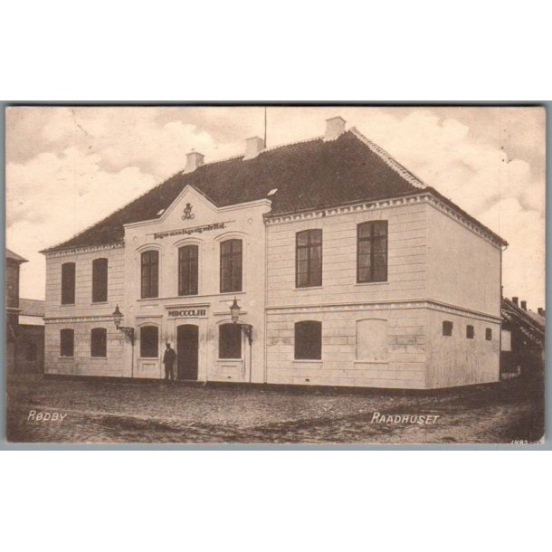 R�dby - Raadhuset - Postkort - Brugt