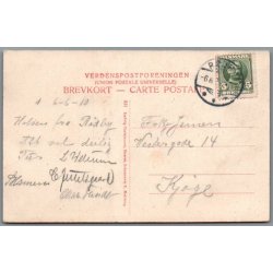 Hotellet i R�dby - Postkort - Brugt