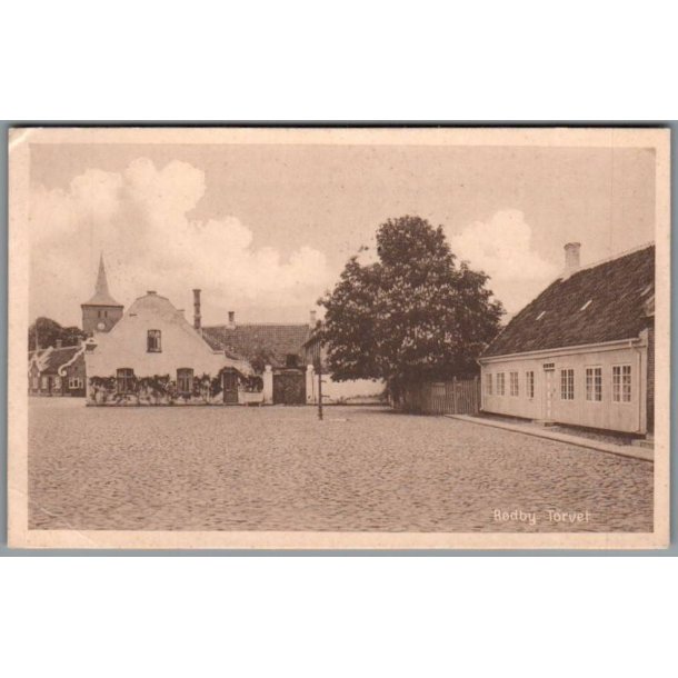 R�dby - Torvet - Postkort - Brugt