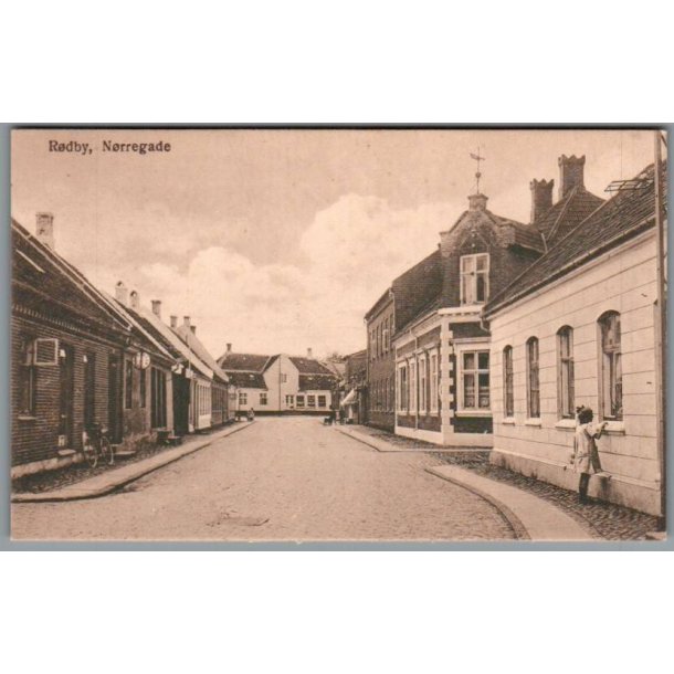 N�rregade - R�dby - Postkort - Ubrugt