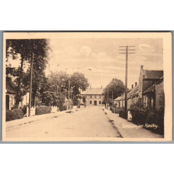Skovvejen - R�dby - Postkort - Brugt
