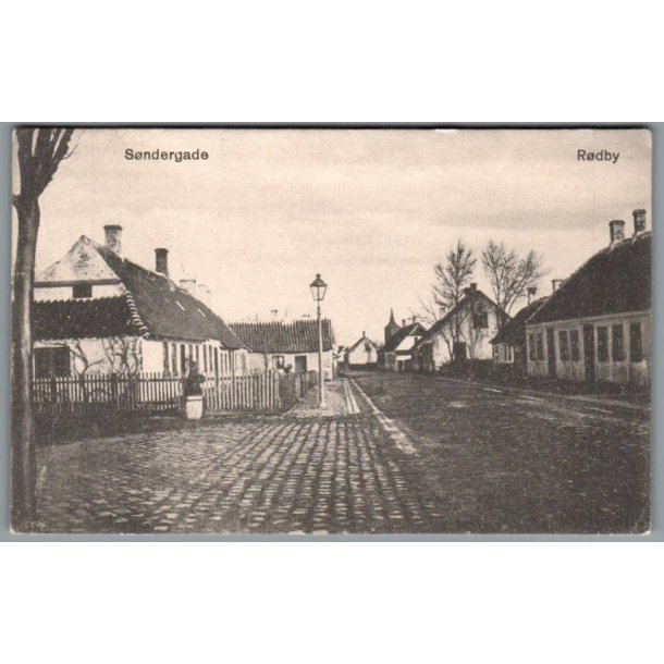 S�ndergade - R�dby - Postkort - Brugt