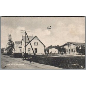 Fra S�ddingevejen - R�dby - Postkort - Brugt 