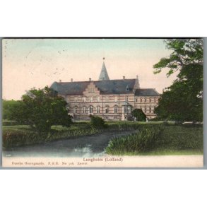 Lungholm (Lolland) - Danske Herregaarde F&B 328 - Postkort - Brugt