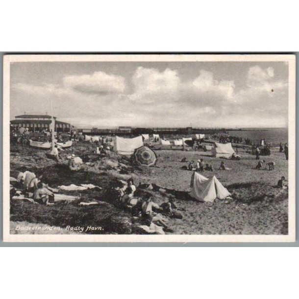 Badestranden - R�dbyhavn - Postkort - Ubrugt
