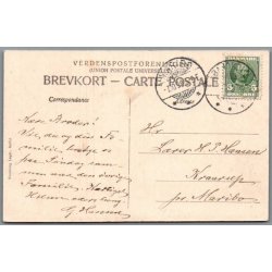 R�dby Kirke Indvendig - Postkort - Brugt