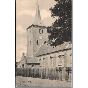 R�dby Kirke - Postkort - Brugt