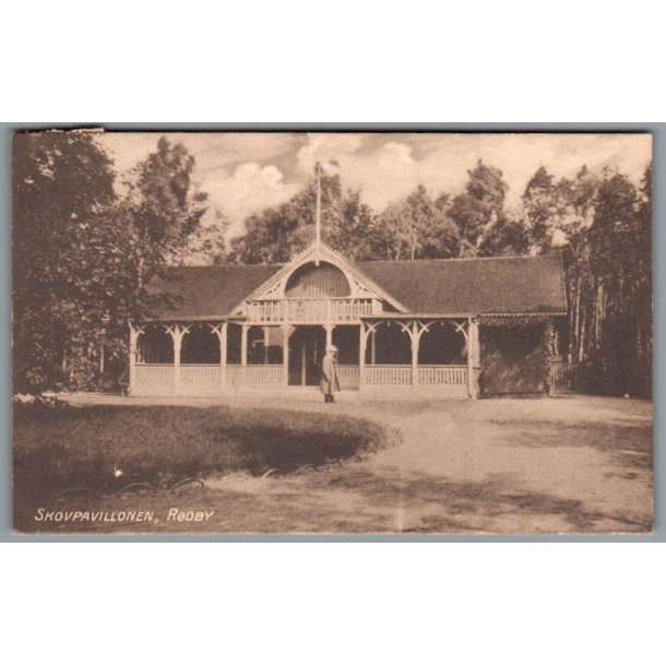 Skovpavillonen - R�dby - Postkort - Brugt