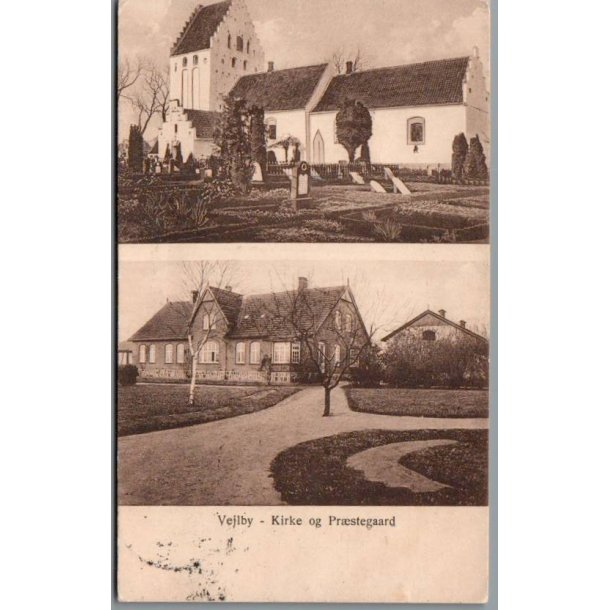 Vejleby Kirke - Postkort - Ubrugt