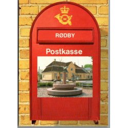 R�dby - Postkort - Ubrugt