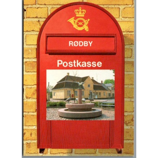 R�dby - Postkort - Ubrugt