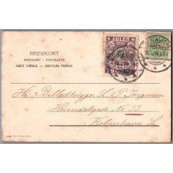 Julemrke 1904 p Postkort - Sendt 23 - 12 - 1904