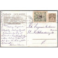 Julemrke 1906 p Postkort - Stemplet 24 - 12 - 1906