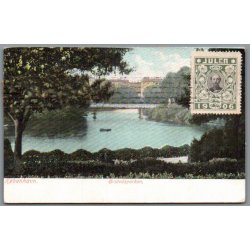 Julemrke 1906 p Postkort - Stemplet 19 - 12 - 1906 - Julemrke p forsiden !