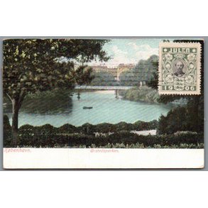 Julemrke 1906 p Postkort - Stemplet 19 - 12 - 1906 - Julemrke p forsiden !