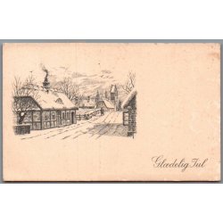 Julemrke 1940 p Postkort