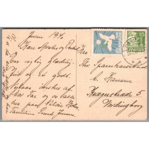 Julemrke 1940 p Postkort