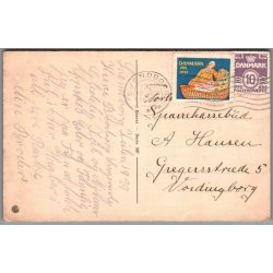 Julemrke 1939 p Postkort