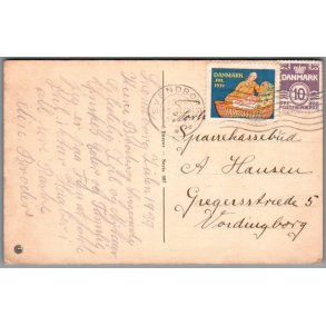 Julemrke 1939 p Postkort