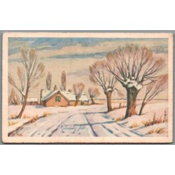 Julemrke 1939 p Postkort