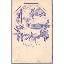 Julemrke 1932 p Postkort