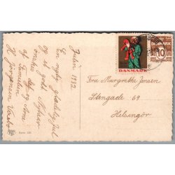 Julemrke 1932 p Postkort