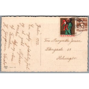 Julemrke 1932 p Postkort