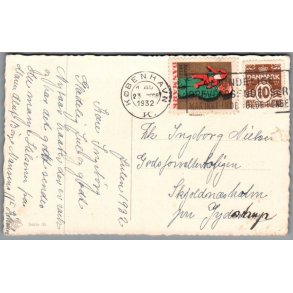 Julemrke 1932 p Postkort