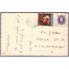 Julem�rke 1931 p� Postkort