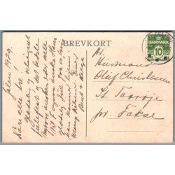 Silhuet - Postkort - Brugt