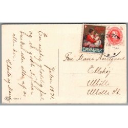 Julem�rke 1931 p� Postkort