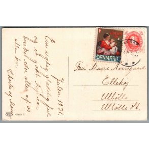Julem�rke 1931 p� Postkort
