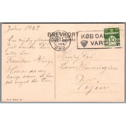 Silhuet - Postkort - Brugt