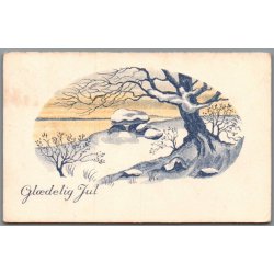 Julem�rke 1931 p� Postkort