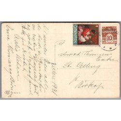 Julem�rke 1931 p� Postkort
