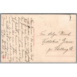 Silhuet - Postkort - Brugt