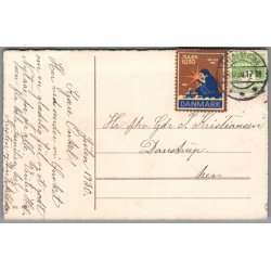 Julem�rke 1930 p� Postkort