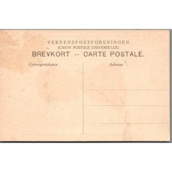 Silhuet - Postkort - Otto Nielsen -  Ubrugt