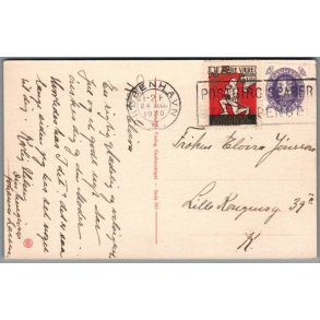 Julem�rke Kirkens Korsh�r 1930 p� Postkort