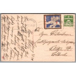 Julem�rke 1929 p� Postkort