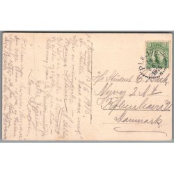 Silhuet - Postkort - Bondet�get 1914 - Brugt