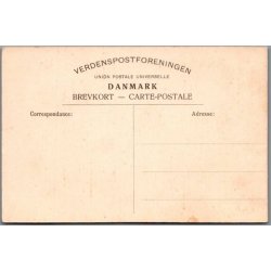 Silhuet - Postkort - Tivoli K�benhavn - Ubrugt
