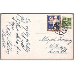 Julemrke 1929 p Postkort