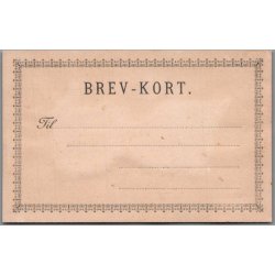 Silhuet - Postkort - Ubrugt