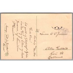 Silhuet - Postkort - Brugt