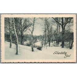 Julemrke 1928 p Postkort